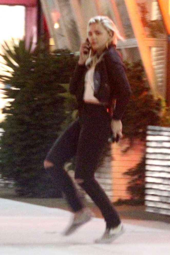 Chloe Moretz night out in West Hollywood